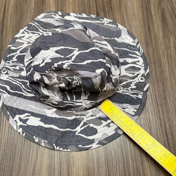 Mission Instant Cooling Bucket Hat, UPF 50 Sun Protection, Matrix Camo Silver - Picture 2 of 6